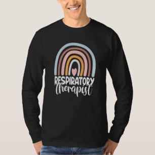 T-shirt Thérapie respiratoire arc-en-ciel RT Thérapeute Rt