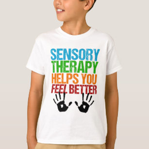 T-shirt Thérapie sensorielle mignonne SPD Autisme Pun pour