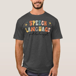 T-shirt Thérapie vocale Pathologiste du langage Retro S