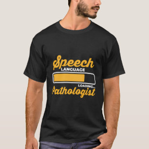 T-shirt Thérapie vocale Slp Langue Voix Langue Pathol