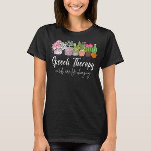 T-shirt Thérapie vocale SLP Voix Pathologie mignonne