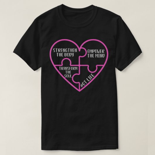 T-shirt Thérapies occupationnelles (Design devant)