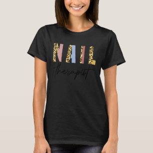 T-shirt Thérapiste ongle Salon Nail Tech Nail Artiste