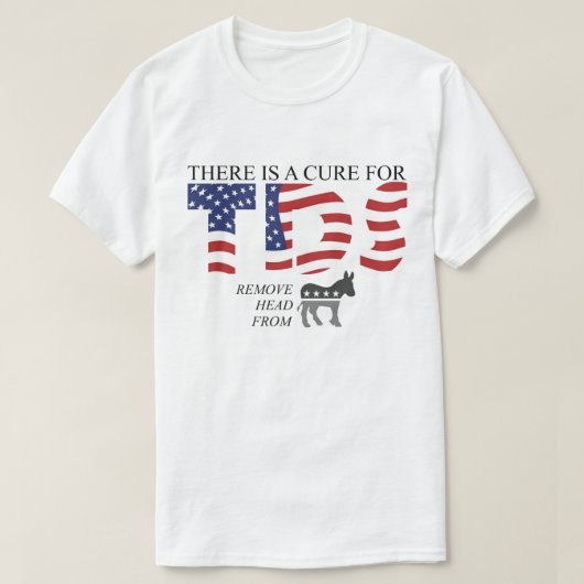 T-shirt There's a Cure Parody (Design devant)