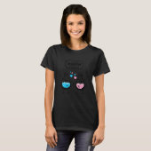 T-shirt There's Chemistry Between Us Funny Science Valenti (Devant entier)