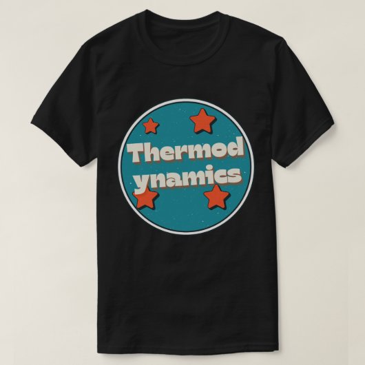 T-shirt Thermodynamique (Design devant)