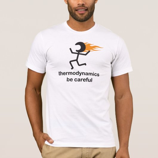 T-shirt Thermodynamique (Devant)
