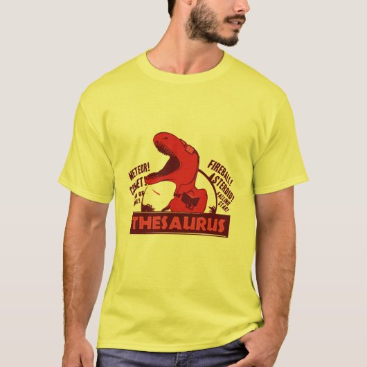 T-shirt thésaurus (Devant)