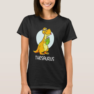 T-shirt Thesaurus Dinosaur Synonymes Antonyms Stude de l'e