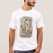 T-shirt Theseus luttant avec le Minotaur (Devant)