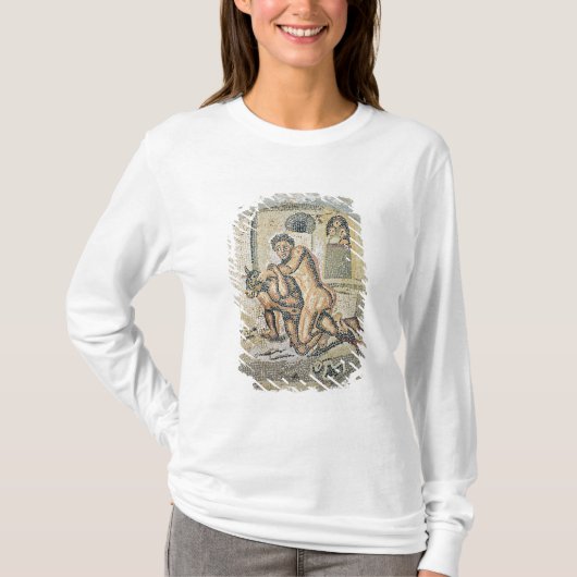 T-shirt Theseus luttant avec le Minotaur (Devant)