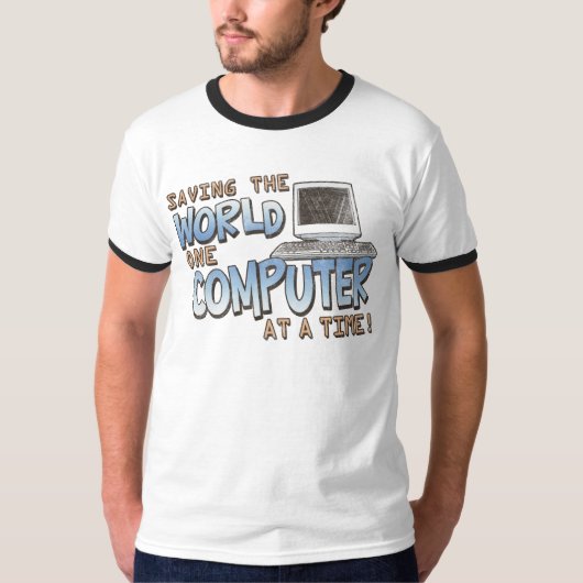 T-shirt theWorld d'économie (Devant)