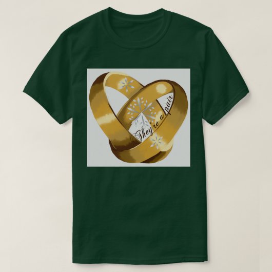 T-shirt Theyamp39re a Pair v02 (Design devant)