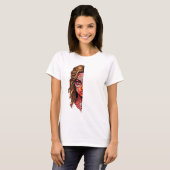 T-shirt Theyyam-Kathakali Fusion - Expressions audacieuses (Devant entier)