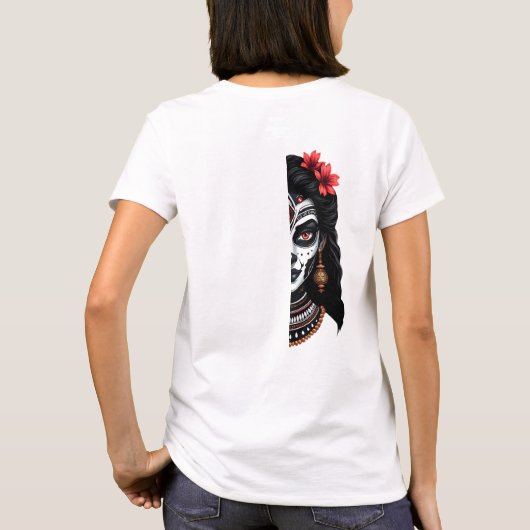 T-shirt Theyyam-Kathakali Fusion - Expressions audacieuses (Dos)