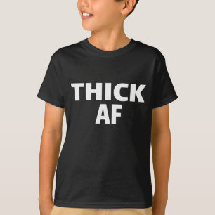 T-shirt Thicc Courir Des Vêtements Épais AF Urbain Pour Bl