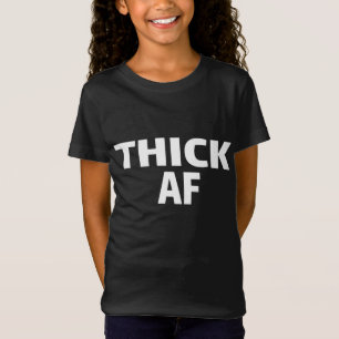 T-Shirt Thicc Courir Des Vêtements Épais AF Urbain Pour Bl