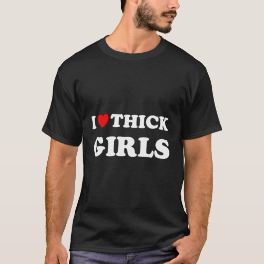 T-shirt Thicc J'Aime Épais (Devant)