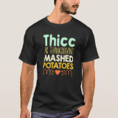 T-shirt Thicec Comme Thanksgiving Mashed Potatoes Femmes V (Devant)