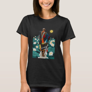 T-shirt Thich Minh Tue Sur Les Moines Arrière Bouddha Pea
