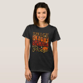 T-shirt Thick Thighs Pumpkin Pies  Thanksgiving Matching 4 (Devant entier)