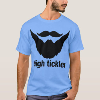 T-shirt Thigh Tickler Funny Beard Design