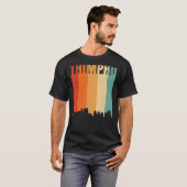 T-shirt Thimphu Skyline (Devant entier)
