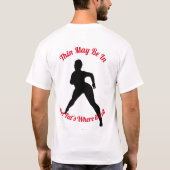 T-shirt Thin May Be In, mais Fat's Where it (Dos)