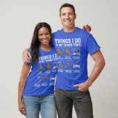 T-shirt Things I Do In My Spareime Capybara Funny Capybara (Unisexe)