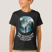 T-shirt Things I Trip On While Hiking  (Devant)