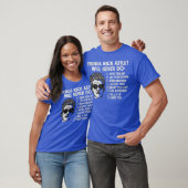 T-shirt Things Rick Astley Would Never Do (Unisexe)