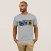 T-shirt Think a fait des éléments (Devant entier)