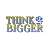 T-shirt Think Bigger Design