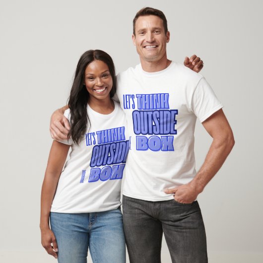 T-shirt Think Outside the Box (Unisexe)