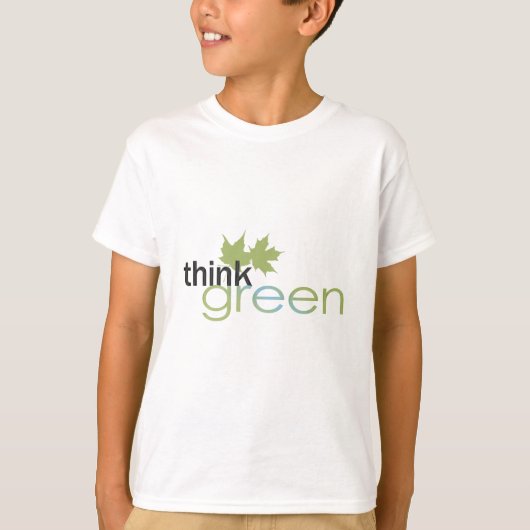 T-shirt ThinkGreen (Devant)