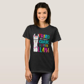 T-shirt Third 3rd Grade Teacher Back To School No Prob Lla (Devant entier)