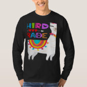 T-shirt Third 3rd Grade Teacher No Prob Llama First Day Gi (Devant)