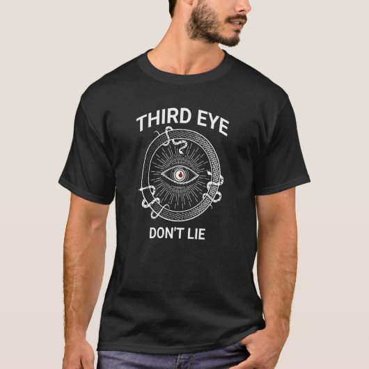 T-shirt Third Eye Don't Lie (Devant)