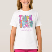 T-shirt Third Grade First Day of School Coquette Custom (Devant)