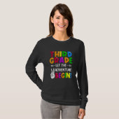 T-shirt Third Grade Let The Adventure Begin Back To School (Devant entier)