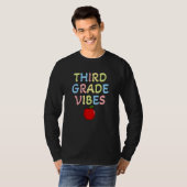 T-shirt Third Grade Vibes   3rd Grade Team Retro 1st Day o (Devant entier)