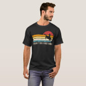 T-shirt This Ain't My First Rodeo Retro Horse Wrangler Men (Devant entier)