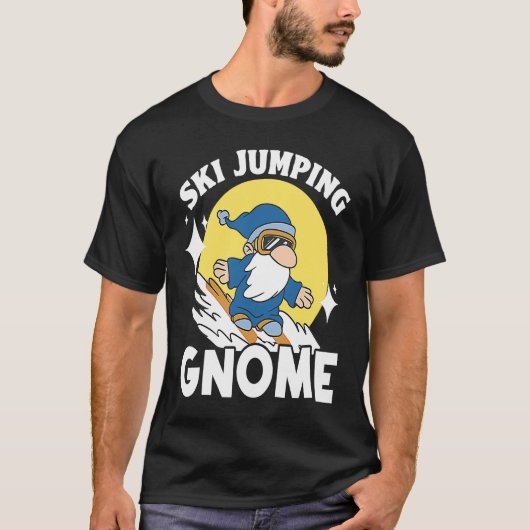 T-shirt This Boy Loves Ski Jumping Ski Jumper Ski Jump Win (Devant)