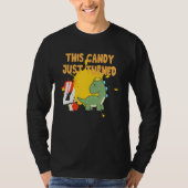 T-shirt This Candy Just Turned 4 Apparel (Devant)