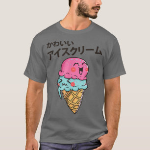 T-shirt This Cute Kawaii Strawberry Ice Cream Cone Foodie 