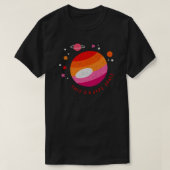 T-shirt This Is a Safe Space" Tee - Cosmic Comfort Edition (Design devant)