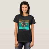 T-shirt This Is An Outrage Funny Princess Cat Riding Dinos (Devant entier)