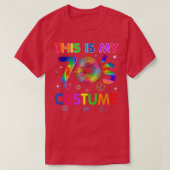 T-shirt This is My 70s Costume Funny Groovy Peace Hallowee (Design devant)