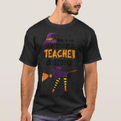 T-shirt This Is My Awesome Teacher Costume Halloween Funny (Devant)