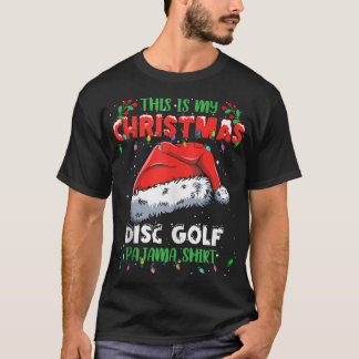 T-shirt This Is My Christmas Disc Golf Christmas Lights Pa